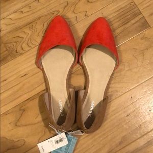 NWT Old Navy d’orsay pointed toe flats